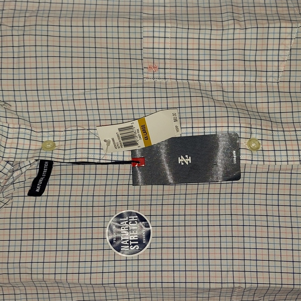 IZOD 4XL Button Down Dress Shirt - Picture 2 of 5